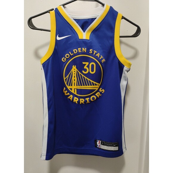 Nike Golden State Warriors Stephen Curry 30 Jersey Dri Fit Mens Size S - Picture 8 of 16